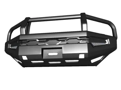 Bumper Front Bull Ball ARB For Toyota LC300 3D model