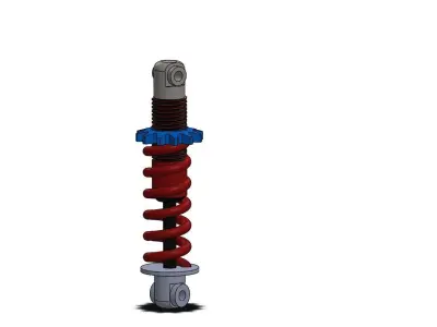 shock absorber 3D model purchase