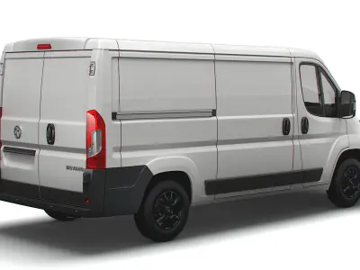 Vauxhall Movano Van L2H1 2022 3D model