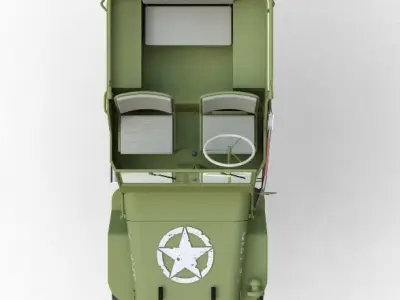 US Army Jeep 3D model