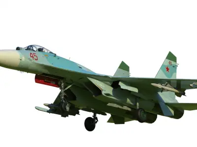Su-27 Flanker  3D model