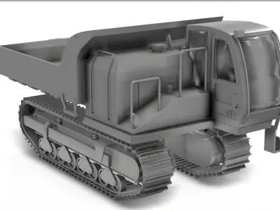 Heavy equipment - Vehicle 002 3D model