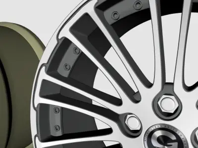Wheels G  Power 3D model