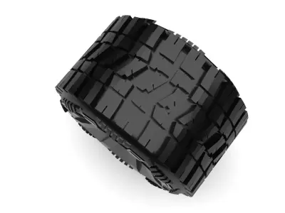Cybertruck Tire 3D model