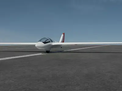 Glider  3D model