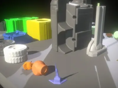 Amphibious Tank 3d-printable Free 3D print model