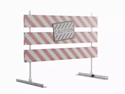 Traffic Safety Set A 3D model