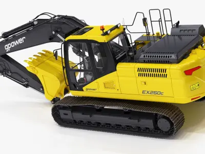  Excavator Tracked Generic v2 