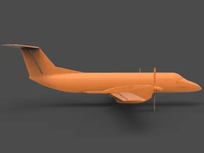 Embraer EMB 120 3D print model