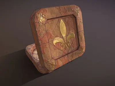 Old Compas Free low-poly 3D model