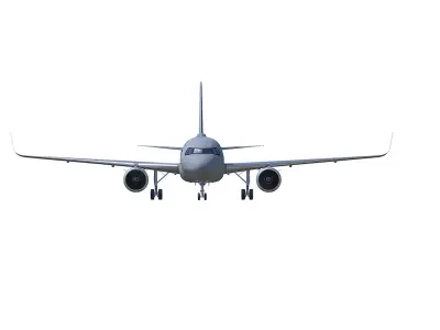 Luftwaffe 1511 A321-251NX Low-poly 3D model