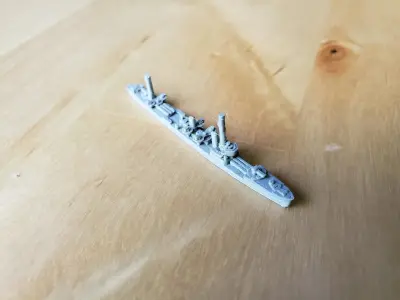 Japanese Mutsuki Class Destroyer Warship 3D print model