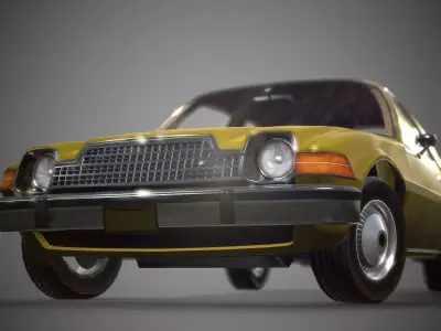AMC Pacer Low-poly 3D model