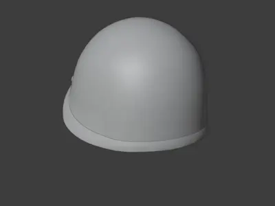 Rabintex 85 Pattern Helmet Low-poly 3D model