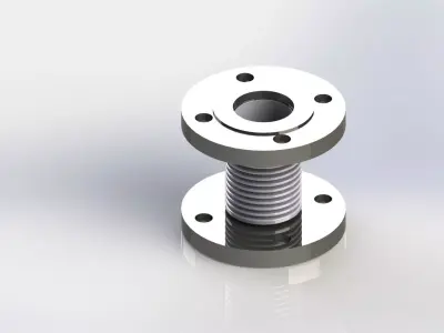 Compensator DN50 3D model
