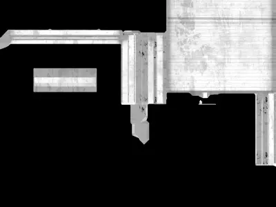 Factory-splicable wall assemblies 3D model