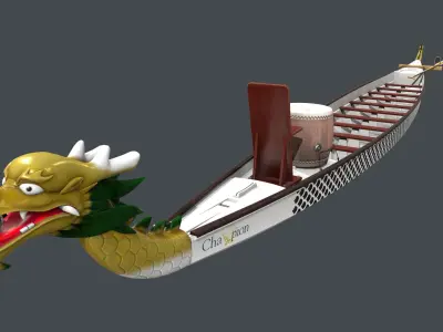 IDBF Dragon Boat 3D model
