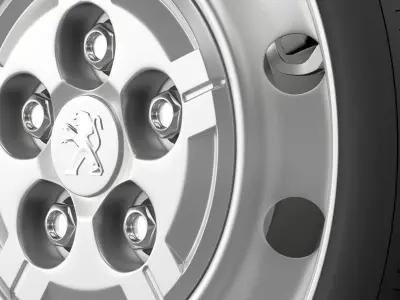 Peugeot Boxer Van wheel 3D model