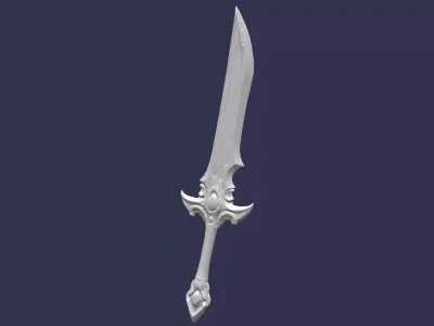 10 Fantasy Swords Pack  High-Quality Static 3D model