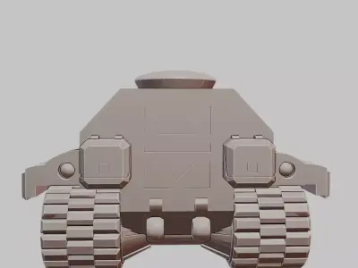 Chi Ha Infantry Combat Vehicle 3D Printable  3D print model
