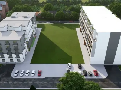 commercial building  Office building 001 3D model