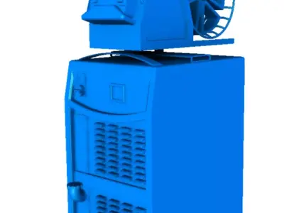 Maquina de Solda MIG 3D model