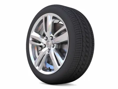  Acuras RDX Rim 3D Model Low-poly 3D model