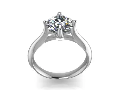 Jewelry Solitaire CI 3D print model