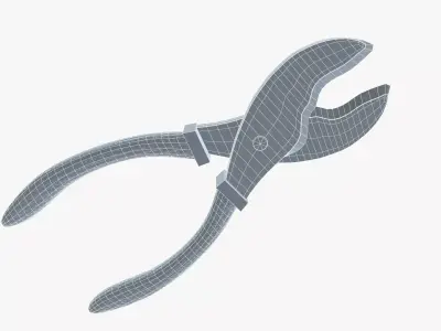 Wire cutter 3D model