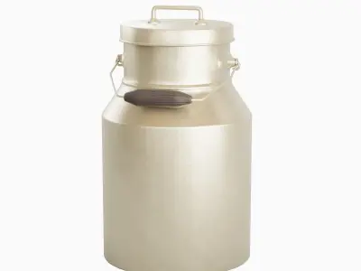 Milk Can 02 3D model