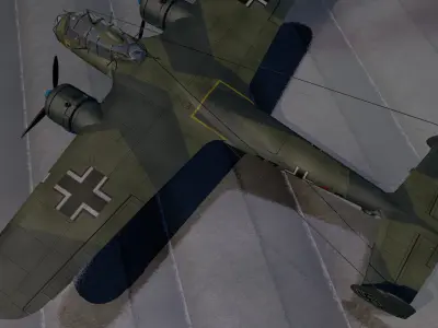 Dornier Do-17Z-2 3D model