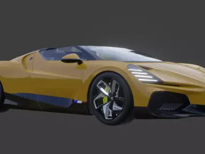 Bugatti Mistral 3D model