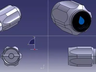 For water flow  3D model