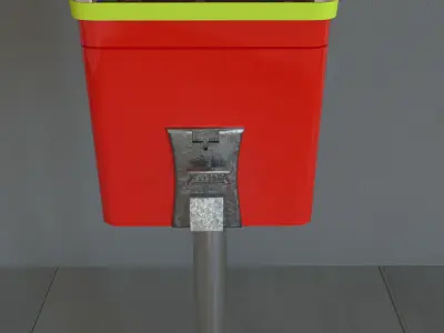 Gum Machine 3D model