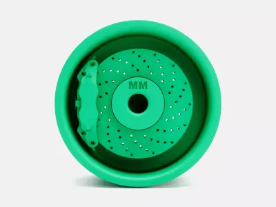 15x10 Center Line Telstar 2 Wheel and Brake 3D print model