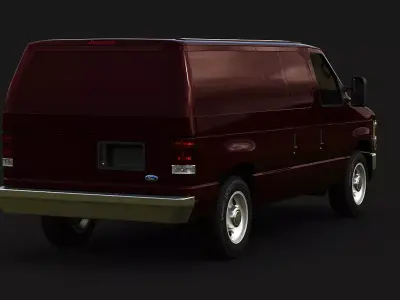 Econoline 2008-2015 3D model