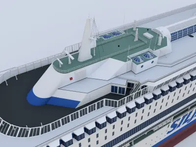 Silja Europa - Silja Line 3D model