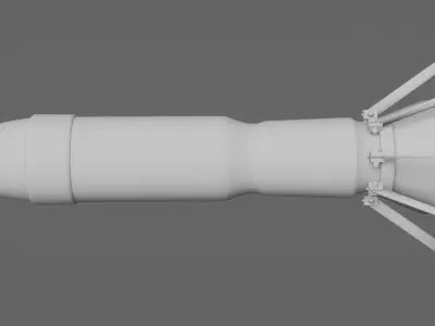 Stark Industries Missile 3D model