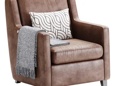 Armchair George 3D model