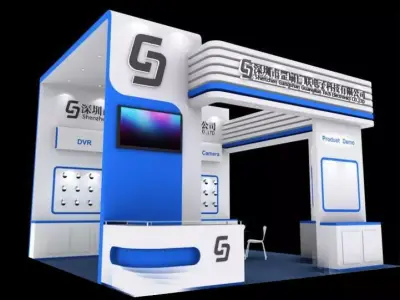 Exhibition - Area - 6X6-3DMAX2009-02 3D model