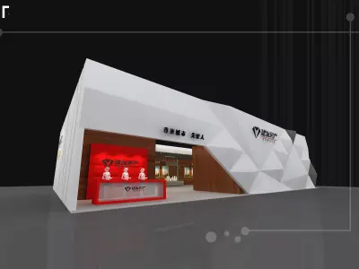 Exhibition - size - 20X12-3DMAX2009-0011 3D model