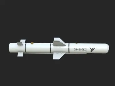 CM502KG CM-502KG Anti tank missile Low-poly 3D model