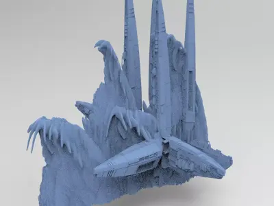 Genma Ruin 1 3D model