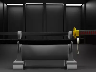 Katana Blade 3D model purchase