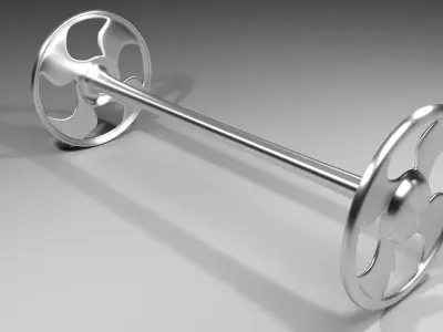 Metal Wheel 4 3D model