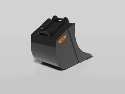 JST Nordic Line 20-25 Ton Sewerage Bucket Low-poly 3D model