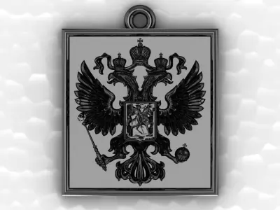 IMPERIAL RUSSIA PENDANT  3D print model