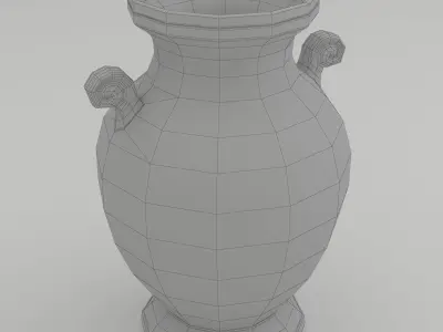 Vase 04 3D model get
