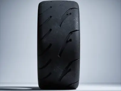 NANKANG TIRES - AR1  Low-poly 3D model