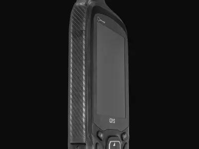 Military GPS Device Low-poly 3D model